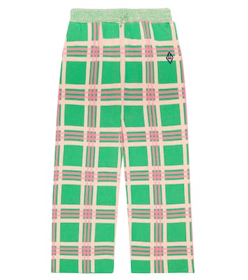 Robin checked cotton pants | The Animals Observatory