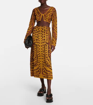 Snell high-rise maxi skirt | Altuzarra