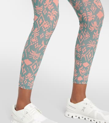 Bedruckte High-Rise Leggings Jardin | The Upside