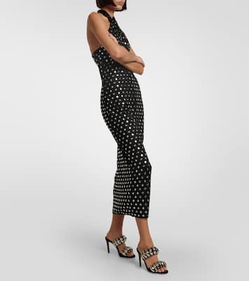 Tribale embellished suede mules | Alaïa