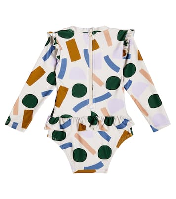 Baby Sille printed rashguard swimsuit | Liewood