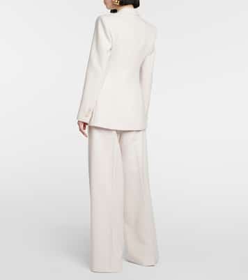 Single-breasted wool-blend blazer | Dorothee Schumacher