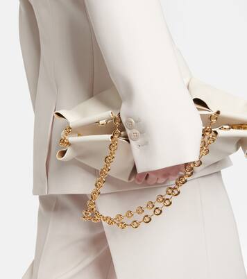 Single-breasted wool-blend blazer | Dorothee Schumacher