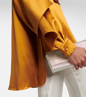 Top Kata aus Seidensatin | Roksanda