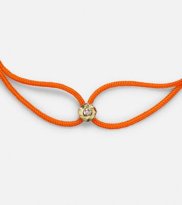 Parachute Nesting Gem 18kt gold bracelet with diamond | Octavia Elizabeth