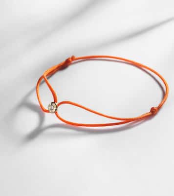 Parachute Nesting Gem 18kt gold bracelet with diamond | Octavia Elizabeth