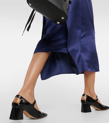 Midikleid aus Satin | MM6 Maison Margiela