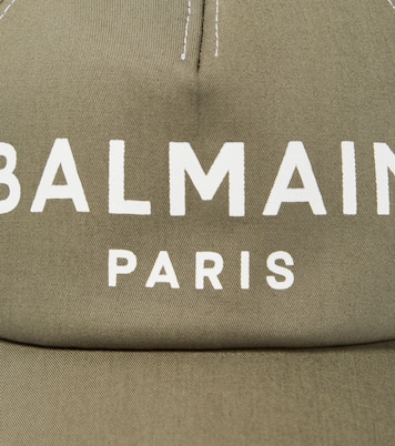 Casquette en coton à logo | Balmain Kids