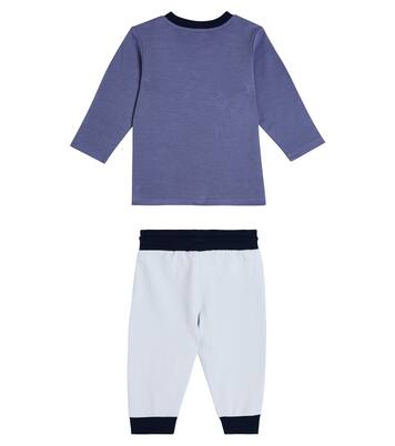 Baby printed cotton top and pants set | Kenzo Kids