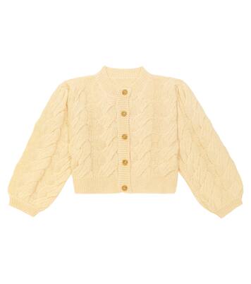 Tilda cable-knit wool-blend cardigan | Morley