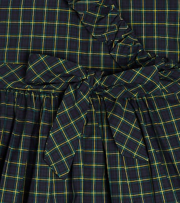 Plaid cotton wrap dress | Polo Ralph Lauren Kids