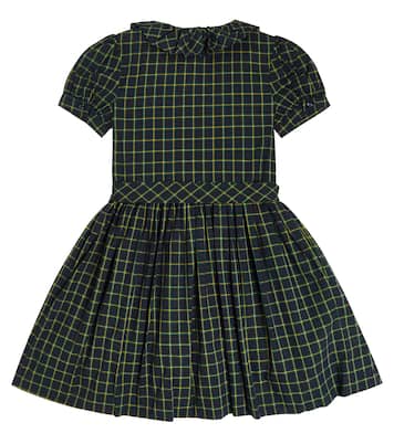 Plaid cotton wrap dress | Polo Ralph Lauren Kids