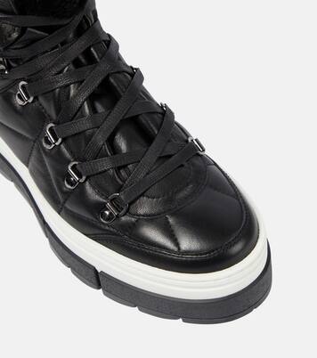 Bottines Vaduz en cuir et shearling | Bogner