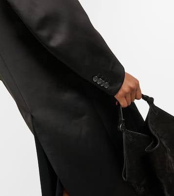 Cappotto Kelton in raso | Khaite