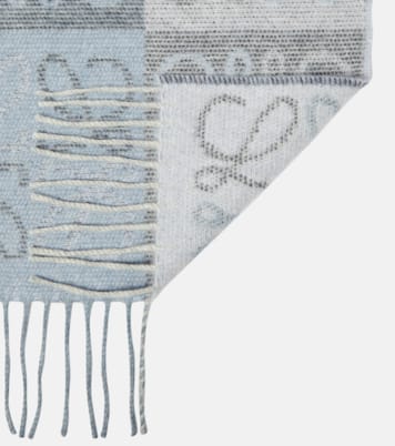 Anagram wool and cashmere scarf | Loewe