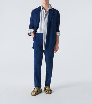 Cotton slim pants | King & Tuckfield