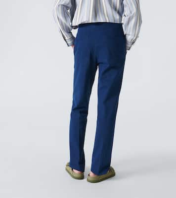 Cotton slim pants | King & Tuckfield