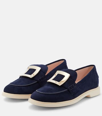 Loafers aus Veloursleder | Roger Vivier