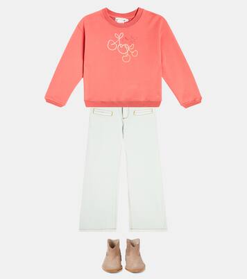 Bestie mid-rise flared jeans | Bonpoint