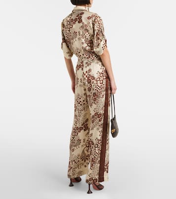 Pantalones anchos de tiro alto | Alémais