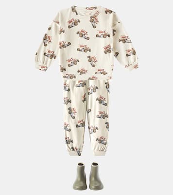 Bedruckte Jogginghose Itty aus Fleece | Konges Sløjd