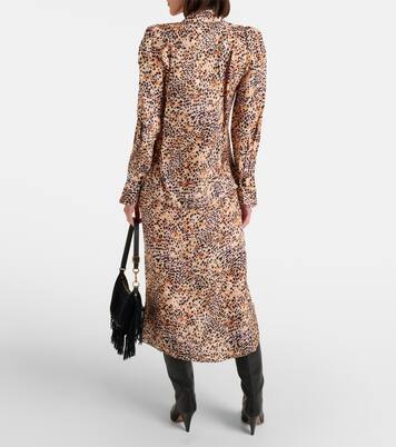 Blouse Lamia à motif léopard | Isabel Marant