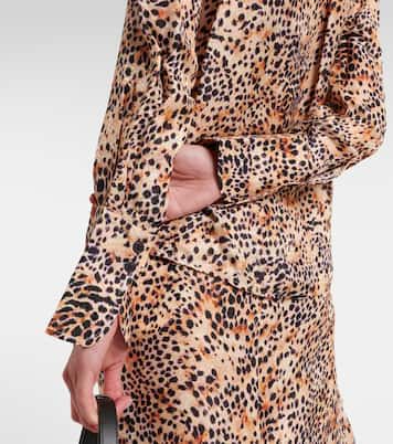 Blouse Lamia à motif léopard | Isabel Marant