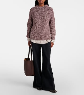 Jeans Easy Wide Flared de tiro alto | Frame