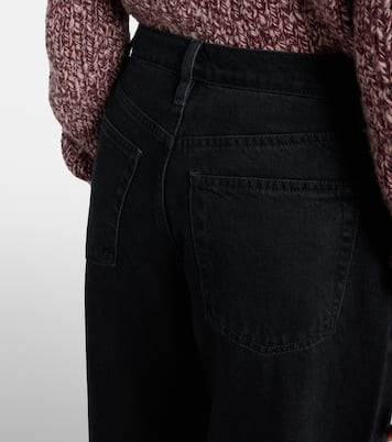 Jeans Easy Wide Flared de tiro alto | Frame