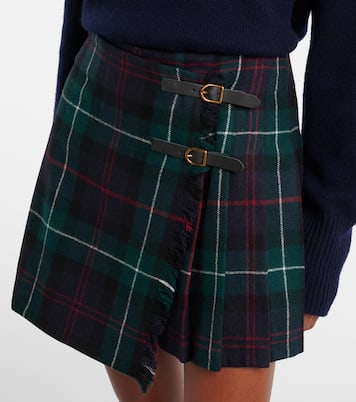 Falda envolvente de sarga de lana | Polo Ralph Lauren