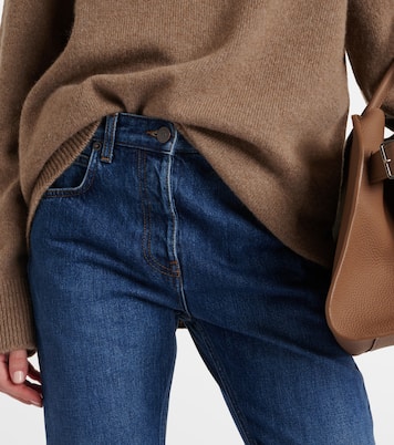 Mid-Rise Straight Jeans Riaco | The Row