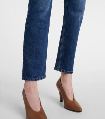 Mid-Rise Straight Jeans Riaco | The Row