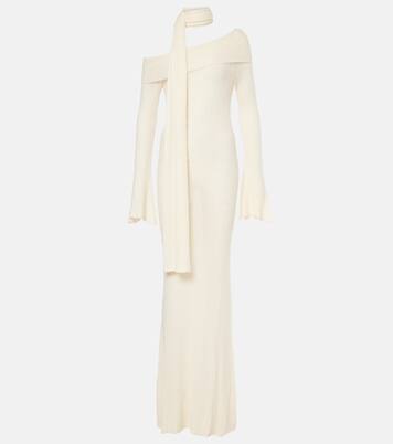 Ursa scarf-detail maxi dress | Aya Muse