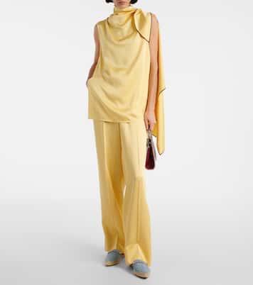 Gaia牛仔圈圈呢草编鞋 | Stella McCartney