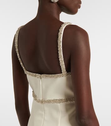 Minikleid Lia mit Kristallen | Rebecca Vallance