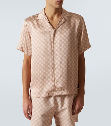 Camicia bowling Roberto in seta | Frescobol Carioca