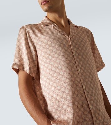 Camicia bowling Roberto in seta | Frescobol Carioca