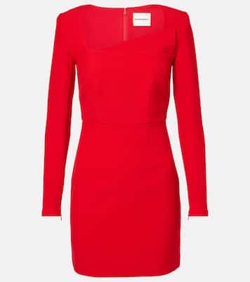 Abito corto asimmetrico in crêpe | Roland Mouret