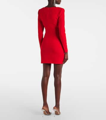 Abito corto asimmetrico in crêpe | Roland Mouret