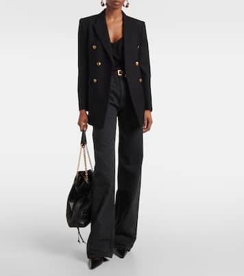 Anne-Marie 75 leather pumps | Saint Laurent