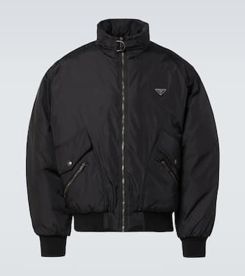 ジャケット・アウター PRADA nylon jacket S Re-Nylon down jacket in black - Prada | Mytheresa