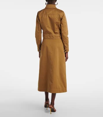 Cropped cotton serge jacket | Saint Laurent