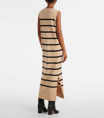 Maxikleid aus Wolle und Kaschmir | Jardin des Orangers