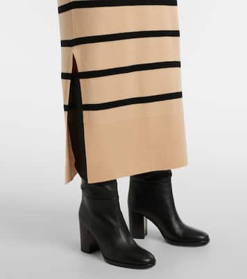 Maxikleid aus Wolle und Kaschmir | Jardin des Orangers