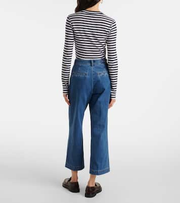 Cropped Wide-Leg Jeans | Polo Ralph Lauren