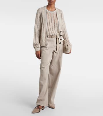 Monili suede mules | Brunello Cucinelli