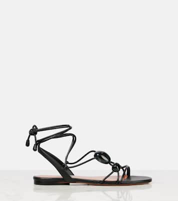 Gleam leather sandals | Zimmermann