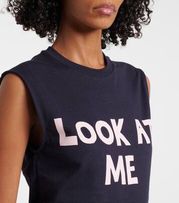 Bedrucktes Top aus Baumwoll-Jersey | JW Anderson