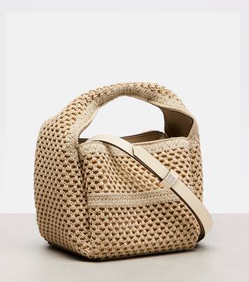 Tote Bag Bucket Petite aus Häkelstrick | Toteme