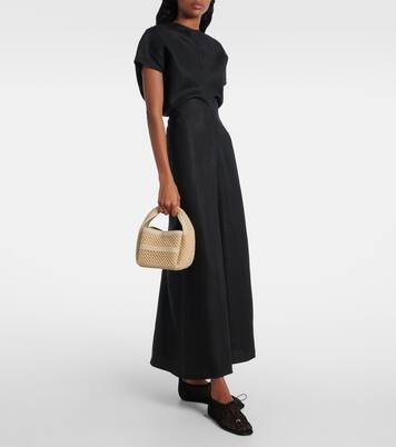 Tote Bag Bucket Petite aus Häkelstrick | Toteme